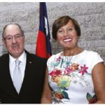 Chilean Ambassador Alejandro Marisio and his wife, Maria Cecilia Beretta, celebrated the 208th anniversary of independence of Chile at Ottawa City Hall. (Photo: Lois Siegel)