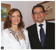 To mark the anniversary of Slovakia’s constitution, Ambassador Vit Koziak and his wife, Janka Koziakova, hosted a reception. (Photo: Ülle Baum)