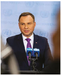 Polish President Andzej Duda signed his country’s Holocaust law, which makes it a crime for anyone to accuse Poland of complicity in crimes committed by Nazis in the Second World War. (Photo: UN photo)