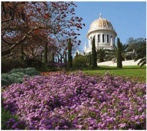 Baha'i Gardens, which casade down a mountain in Haifa, have been named a UNESCO World Heritage Site and are a must-see on a coastal tour of Israel. (Photo: Itamar Grinberg)