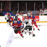 A friendly hockey match between Canada’s Commandos and Russia’s Red Machine took place at TD Place Stadium. The game and the reception were hosted by the Russian Embassy (Score Russia 1, Canada 0). (Photo: Ülle Baum)