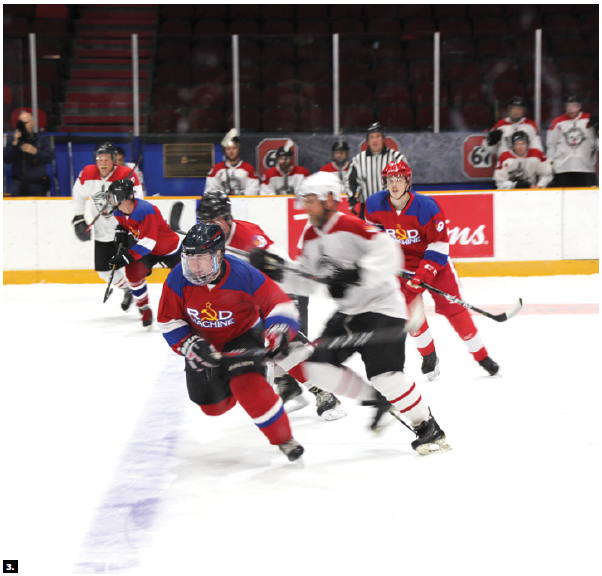 A friendly hockey match between Canada’s Commandos and Russia’s Red Machine took place at TD Place Stadium. The game and the reception were hosted by the Russian Embassy (Score Russia 1, Canada 0). (Photo: Ülle Baum) 