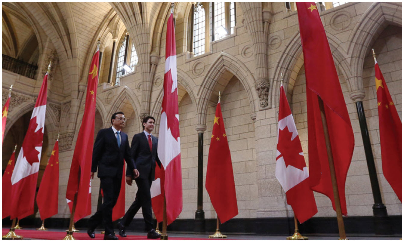 There are strong reasons for Canada and China to deepen trade and investment ties. Prime Minister Justin Trudeau is shown here with Li Keqiang, premier of China’s State Council, who visited Canada in 2016, when the relationship wasn’t as tenuous as it is now.