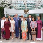 The 52nd ASEAN Day commemoration took place at the Embassy of Indonesia. Heads of mission and representatives of the ASEAN embassies in Canada are shown here. Photo: Ülle Baum)