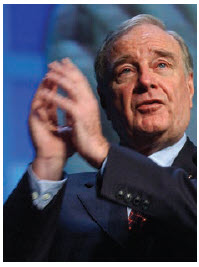 Former prime minister Paul Martin made Canadians understand that balancing the budget was an “important guide to policy,“ Crowley says. (Photo: World Economic Forum (www.weforum.org) swiss-image.ch/Photo by Remy Steinegger)