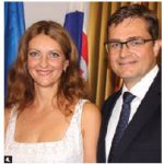On the occasion of Slovakia’s Constitution Day, Ambassador Vit Koziak and his wife, Janka Koziakova, hosted a reception at the embassy. (Photo: Ülle Baum)
