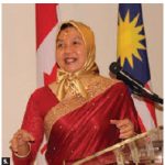 On the occasion of the Festival of Lights, Malaysian High Commissioner Dato' Nor' Aini Binti Abd Hamid and her husband, Hasdi Jusoff, hosted a lunch reception at the residence. (Photo: Ülle Baum)