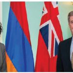 Armenian Ambassador Anahit Harutyunyan paid a courtesy visit to Mayor Jim Watson. (Photo: Ottawa City Hall)