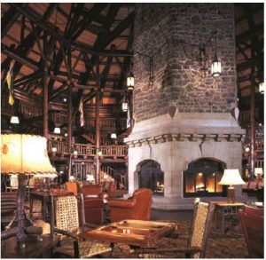 Fairmont’s Le Château Montebello offers a cavalcade of options for a winter getaway — and this huge, enticing fireplace. (Photo: Phil Norton)