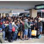 The migration crisis in Europe is about a lack of function in border control and the fact that those in the EU don't agree on joint principles of what migration and refugee status are. Shown here are Iraqi and Syrian migrants at the Vienna railway station in 2015. (Photo: Bwag)