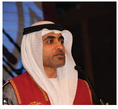 UAE Ambassador Fahad Saeed Al Raqbani, shown here, hosted a national day reception at the Canadian Museum of History. Marcy Grossman, Canadian ambassador to the UAE, attended. (Photo: Ülle Baum) 