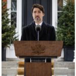 Prime Minister Justin Trudeau gave daily press briefings between March 13 and the end of June. He scaled them back in July. (Photo: Prime Minister’s Office )