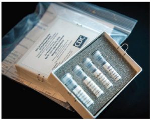 The U.S. Centers for Disease Control certified this COVID test kit. Several countries are working on tests that will yield results more quickly.  (Photo: U.S. Centers for Disease Control)