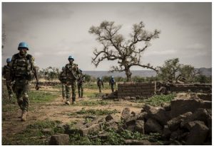 Senegalese peacekeepers take part in a military operation in the centre of Mali. In August, a military junta moved President Ibrahim Boubacar Keïta out of the presidential palace. (Photo: UN photo)