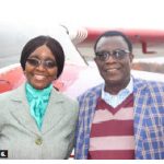 Zimbabwean Ambassador Ruth Masodzi Chikwira and her husband, Stanford Shikwira, attended the annual diplomatic fly day. (Photo: Ülle Baum)
