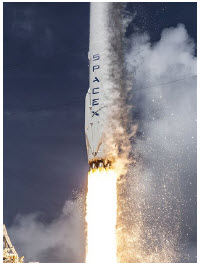 Elon Musk is confident SpaceX will be able to land humans on Mars by 2026, maybe even 2024. Shown here is the launch of Falcon 9  in July 2014. (Photo: SPACEX)