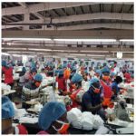 Ghanaians are shown here making PPE for front-line workers. The country's proactive health policy has helped curb its case numbers. (Photo: CNR Citi newsroom)