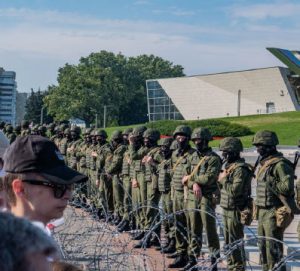 Belarusian officials have cracked down on protesters who are demanding democracy in Belarus and, according to observers, protesting the neither free nor fair election of Alexander Lukashenko. (Photo: Homoatrox)