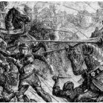 Upwards of 28,000 may have died at the Battle of Towton, depicted here, during the Wars of the Roses. (Photo: Jappalang)
