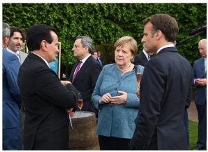 In its original Atlantic Council-CIGI formulation, the D-10 was aimed to unify Western democracies in dealing with Russia. Then-U.S. president Barack Obama and allies such as Angela Merkel, shown here at the recent G7, worked on Russian incursions in Ukraine and its meddling with other neighbours. (Photo: ©Karwai Tang/G7 Cornwall 2021)