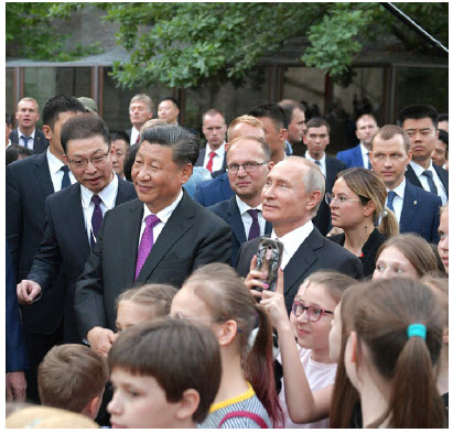 Some argue we are witnessing a return to power politics with Chinese President Xi Jinping’s muscle-flexing and resurgent Russia under President Vladimir Putin. Putin and Xi are shown here. (Photo: Alexey Druzhinin / The Presidential Press and Information Office)