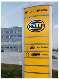 Electronics manufacturer Hella was attracted to locate in Lithuania by the country's tax incentives and fast-track incorporation program. (Photo: HELLA GmbH & Co)