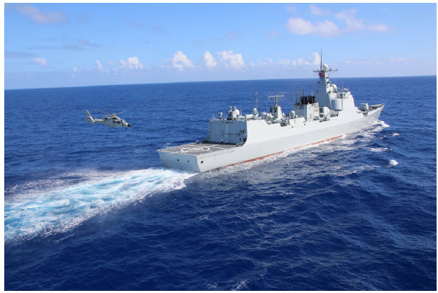 Beijing now has the world’s largest navy of 250,000 sailors and 355 warships that it can focus on Taiwan should it choose to do so, but it is important to note that half its tonnage is in smaller ships. (Photo: United States Navy)