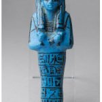 Blue faience, New Kingdom, 19th Dynasty, reign of Seti I (1290–1279 BC) in Queens of Egypt at the Canadian Museum of History. (Photo: Museo Egizio)
