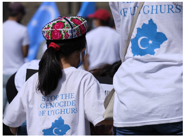 This child was at a rally in Ottawa calling for an end to the Uyghur genocide and organized by the Uyghur Rights Advocacy Project. (Photo: JuanFrancois | Dreamstime.com)