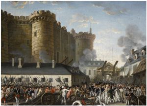 Author Peter H. Russell moves his exposition on sovereignty along smoothly, exploring European history from Charlemagne through the Thirty Years’ War and the French Revolution, whose storming of the Bastille is pictured here. 