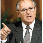 Stepanov says NATO “began its enlargement despite the promises that were given to Mikhail Gorbachev,” shown here in 1986. (Photo: Yuryi Abramochkin)