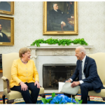 Then-chancellor Merkel met U.S. President Joe Biden at the White House in July. (Photo: White House)
