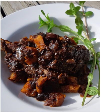 Flavour-Rich Lamb Shanks are a warm and comforting meal for a cold day. (Photo: Margaret Dickenson)
