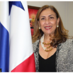 To mark 60 years of diplomatic relations between Panama and Canada, Ambassador Romy Vasquez hosted a screening of the documentary, La Matamoros, at the University of Ottawa. She delivered opening remarks. (Photo: Ülle Baum)