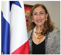 To mark 60 years of diplomatic relations between Panama and Canada, Ambassador Romy Vasquez hosted a screening of the documentary, La Matamoros, at the University of Ottawa. She delivered opening remarks. (Photo: Ülle Baum)