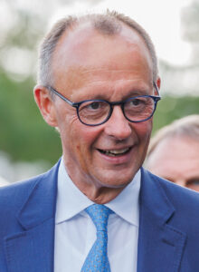 QUESTIONS ASKED: Germany’s Co-Ambassadors 2 Friedrich Merz, leader of Germany's CDU and chancellor-in-waiting.