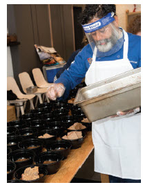 Europeans do a good turn during COVID lockdown 2 Despite a fire at his east-end Coconut Lagoon restaurant, Joe Thottungal, above, has been offering Thali, his downtown restaurant, as a place to produce meals for Food for Thought. (Photo: Presantha Dassa)