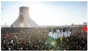 Iran’s new ‘hard war’ stance 3 Maj. Gen. Qasem Soleimani’s funeral was attended by ten of thousands of mourners. (Photo: Maryam Kamyab, Mohammad Mohsenifar)