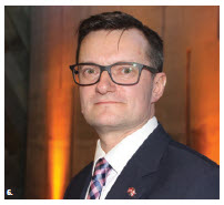 The Ottawa Conference on Security and Defence took place at the Fairmont Château Laurier hotel. Janis Garisons, Latvian state secretary of the ministry of defence, was a speaker at the annual event organized by the Defence Associations Institute. (Photo: Ülle Baum) 