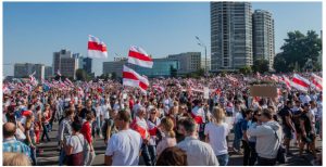 Wholesale corruption causing a democracy deficit 2 Belarusians call for the resignation of dictator Alexander Lukashenko following a disputed election involving massive voter fraud and manipulation by his government. Citizens are fed up, partly due to Lukashenko’s poor handling of the COVID-19 crisis. (Photo: Homoatrox)