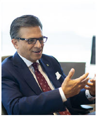 “The virus definitely has a socio-economic discriminatory feature about it. It is hurting those who are at the lower end.” (Photo: James Park)