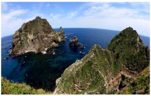 Shifting alliances 12 The Liancourt Rocks, known as Dokdo in Korean, are a group of small islets in the Sea of Japan. South Korea controls them, but Japan still claims sovereignty over them. (Photo: Kim Ji Ho / Toshi Aoki - JP Spotters)