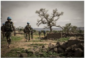 Two steps forward; one step back 1 Senegalese peacekeepers take part in a military operation in the centre of Mali. In August, a military junta moved President Ibrahim Boubacar Keïta out of the presidential palace. (Photo: UN photo)