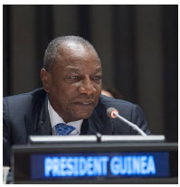 Two steps forward; one step back 2 Despite constitutional provisions that limit presidents to two terms, Guinea's Alpha Condé, 82, decided his country needs him too badly to leave office after two five-year terms. (Photo: UN Photo)
