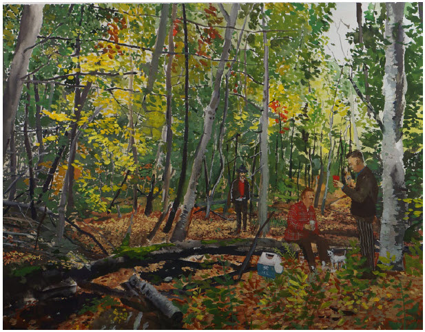 Michael Harrington’s show of new work takes place at Galerie St-Laurent + Hill Nov. 12 to Dec. 1. His work is fitting for COVID lockdowns, he says, as it addresses ”alienation, loneliness and the marginal male type.“ (Photo: photo courtesy of Michael Harrington)