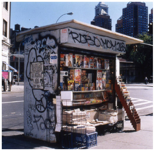 Newsstand No. 19 by Moyra Davey is part of an exhibit called The Faithful at the National Gallery of Canada until Jan. 3. (Photo: photo courtesy of the National gallery of Canada)