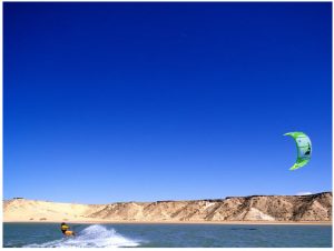 Morocco: A diverse land of many charms 1 Dakhla, tucked between the waters of the Atlantic and the sands of the Sahara, is the kitesurfing capital of Morocco. (Photo: Morocco National Tourist Office)