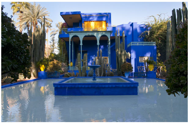Morocco: A diverse land of many charms 8 Majorelle Garden in Marrakech is one of the most visited places in Morocco. A fusion of Moroccan traditions and contemporary flair that inspired designers such as Yves Saint-Laurent, Majorelle Garden features pools, fountains and plants from around the world. (Photo: Morocco National Tourist Office)