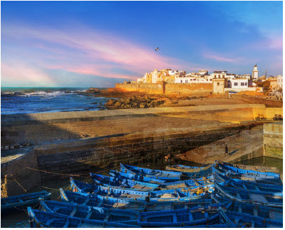 Morocco: A diverse land of many charms 11 The fortified city of Essaouira earned its place on the UNESCO World Heritage list with its medina and European military design. (Photo: © Marius Dorin Balate | Dreamstime.com)