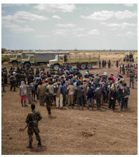 What Biden should do in Africa 4 Above is a confrontation between al-Shabaab and African Union troops. (Photo: AMISOM Public Information)